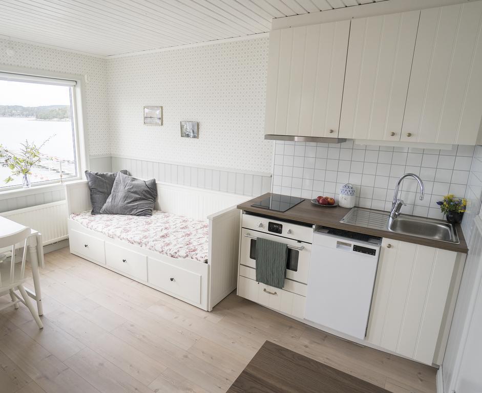 Anfasteroed Gardsvik - Badstugorna Ljungskile Bagian luar foto